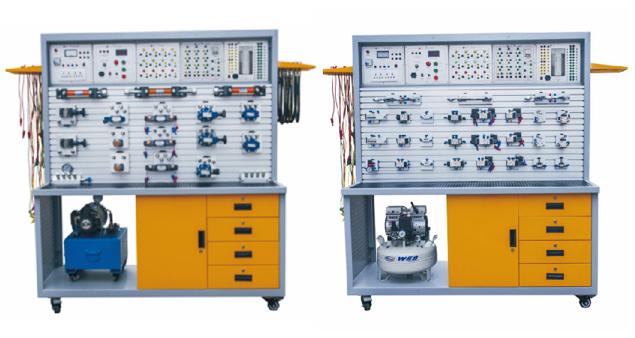 亚龙YL-381B型PLC控制的液压与气动综合实训装备