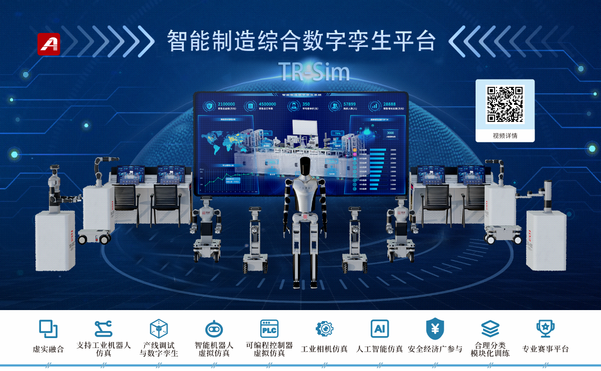 智能制造综合数字李生平台软件TR-Sim